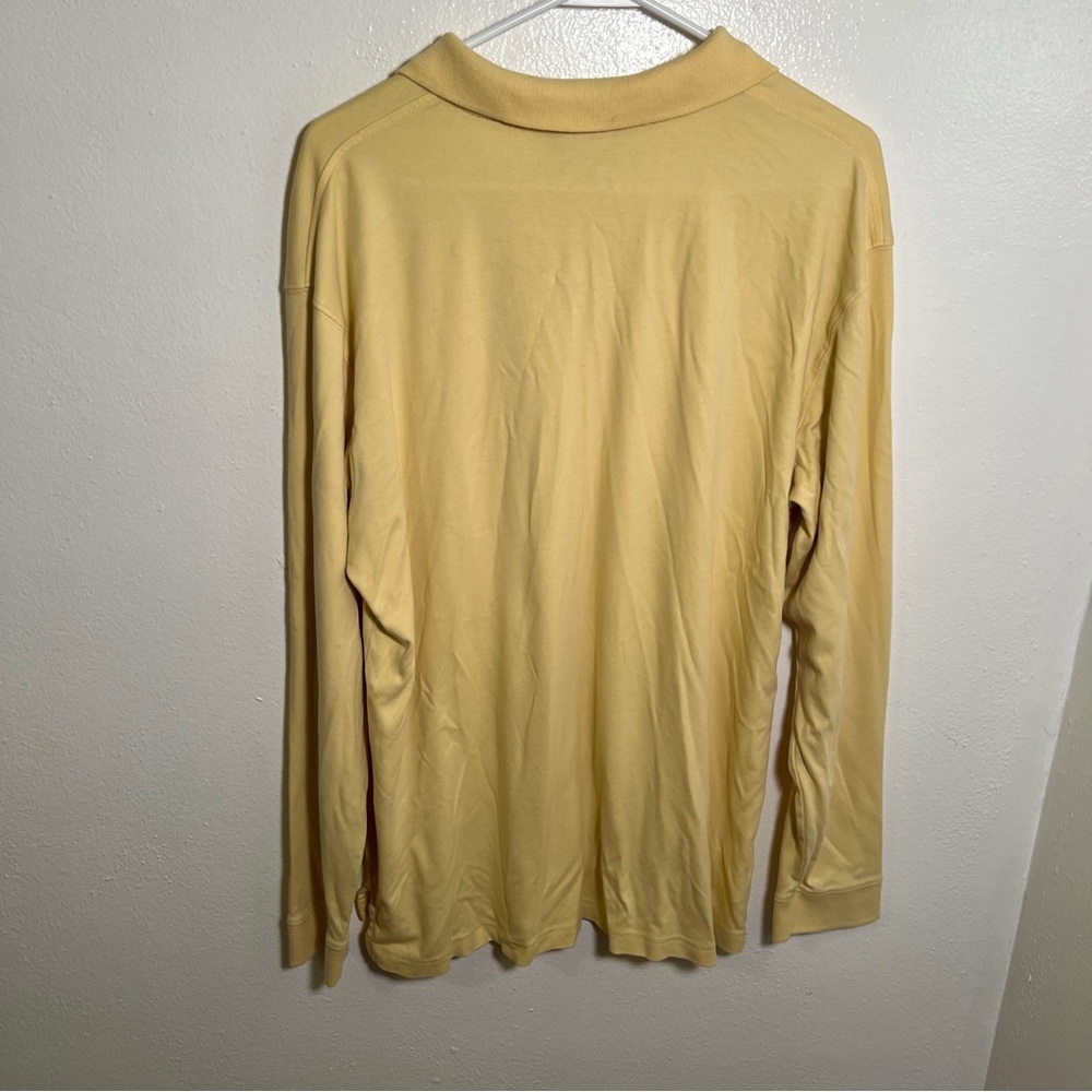 L.L. Bean Yellow Polo Shirt - Picture 6 of 10